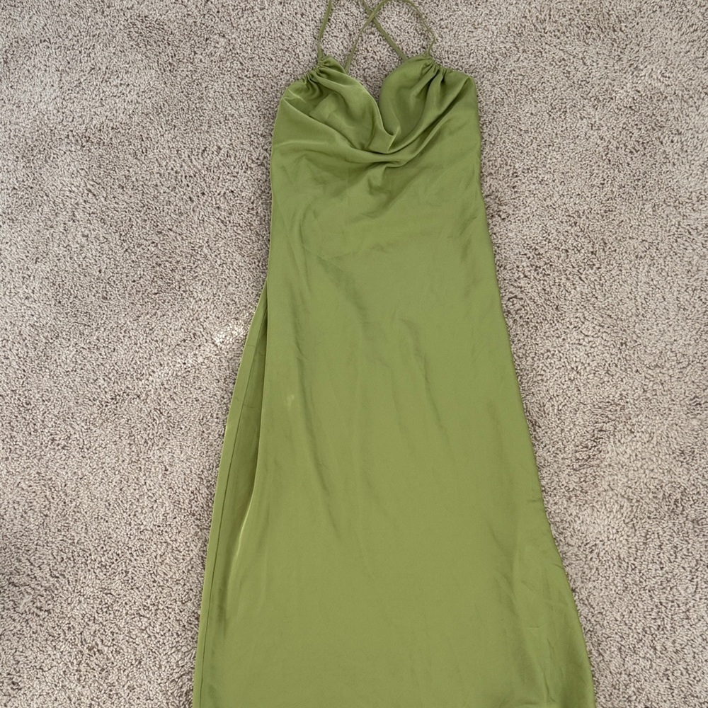 satin dress